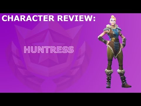 Huntress Outfit Review + Skin Showcase! ~ Season 5 Battle Pass Item ~ Fortnite Battle Royale