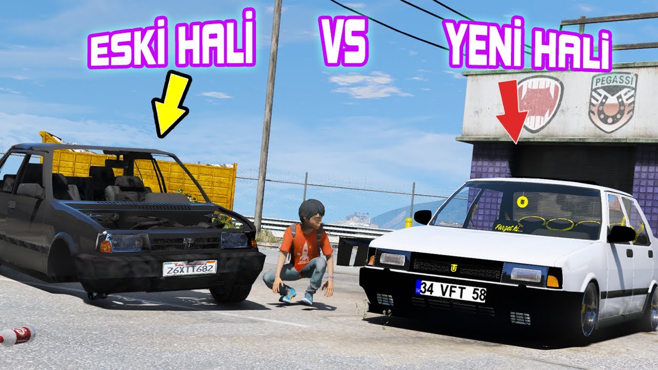 HURDALIKTAN PATLAMIŞ TOFAŞ ŞAHİN ALIP 2020 TOFAŞ YAPTIM! GTA 5 MURATÎN GERÇEK HAYATI !