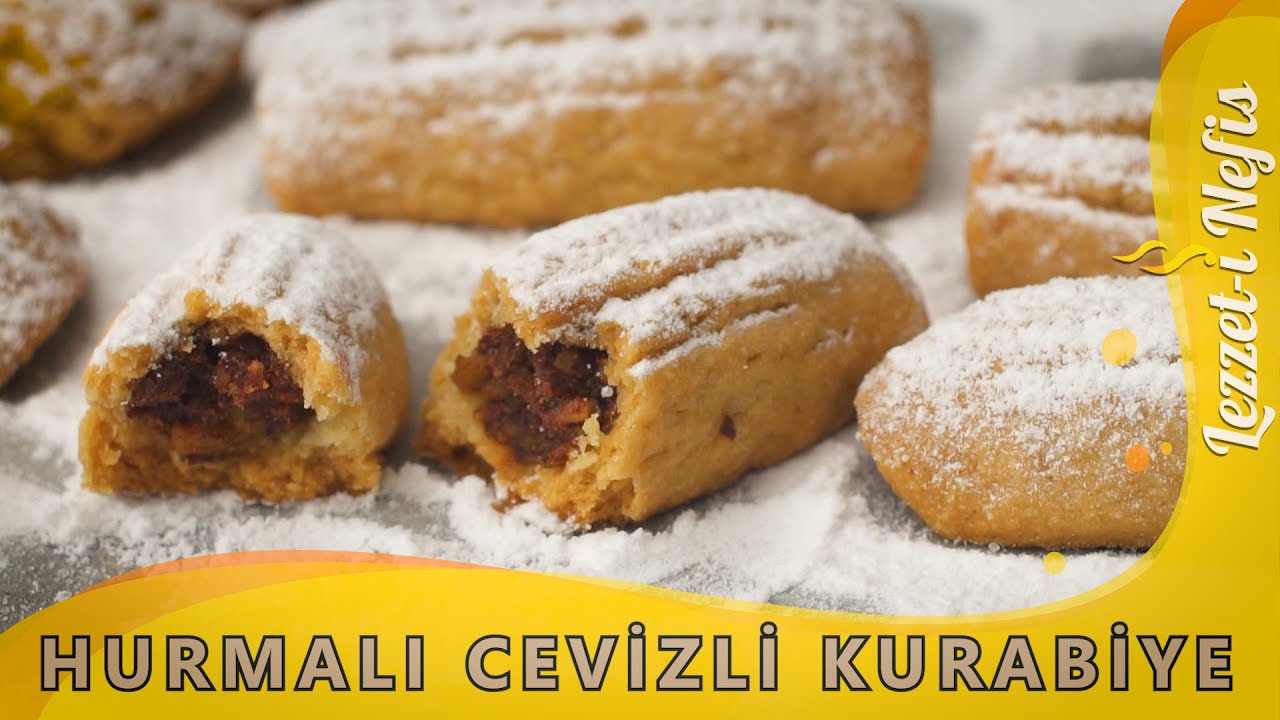 Hurmalı Cevizli Kurabiye Tarifi Alın | Lezzeti Nefis Kurabiye Tarifleri