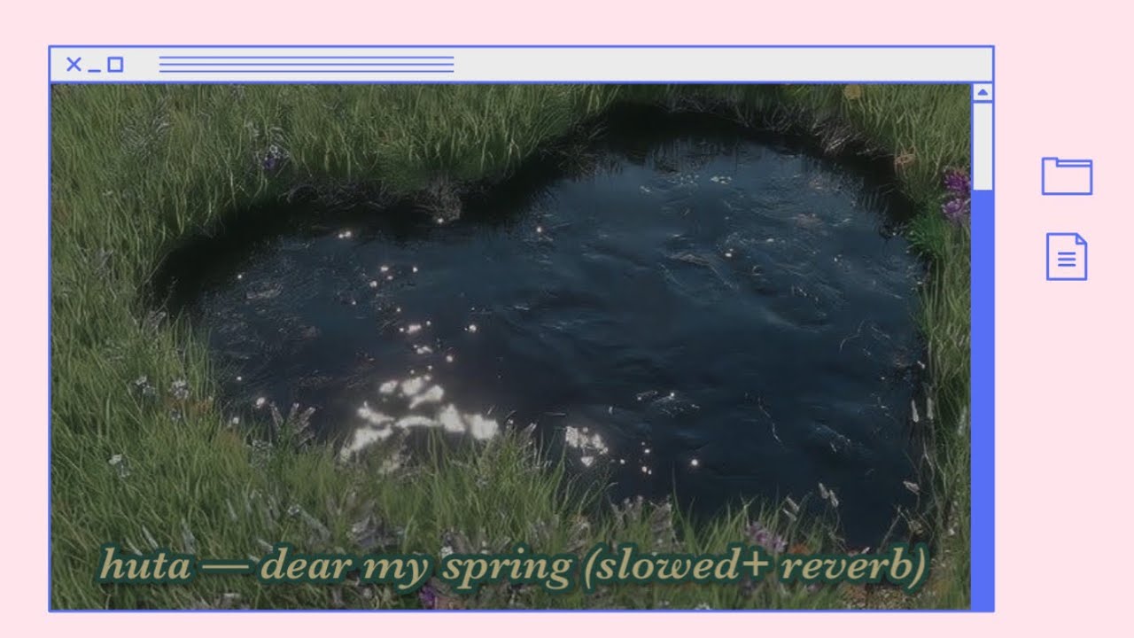 huta — dear my spring (slowed + reverb)