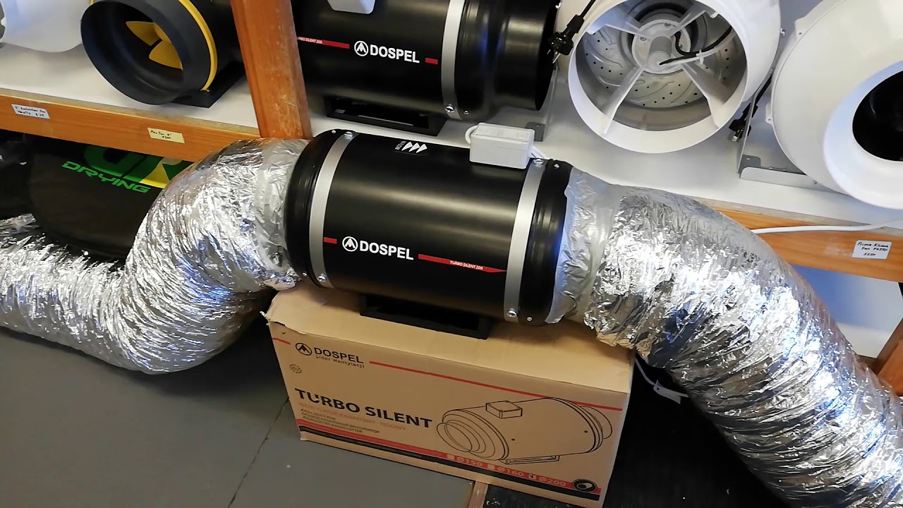 HYDROPONIC Dospel Turbo Silent 8