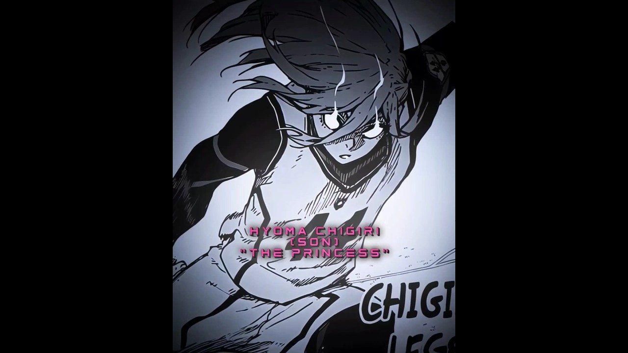 Hyoma Chigiri - The princess 🥶😮‍💨 | Blue lock manga edit #anime #bluelock