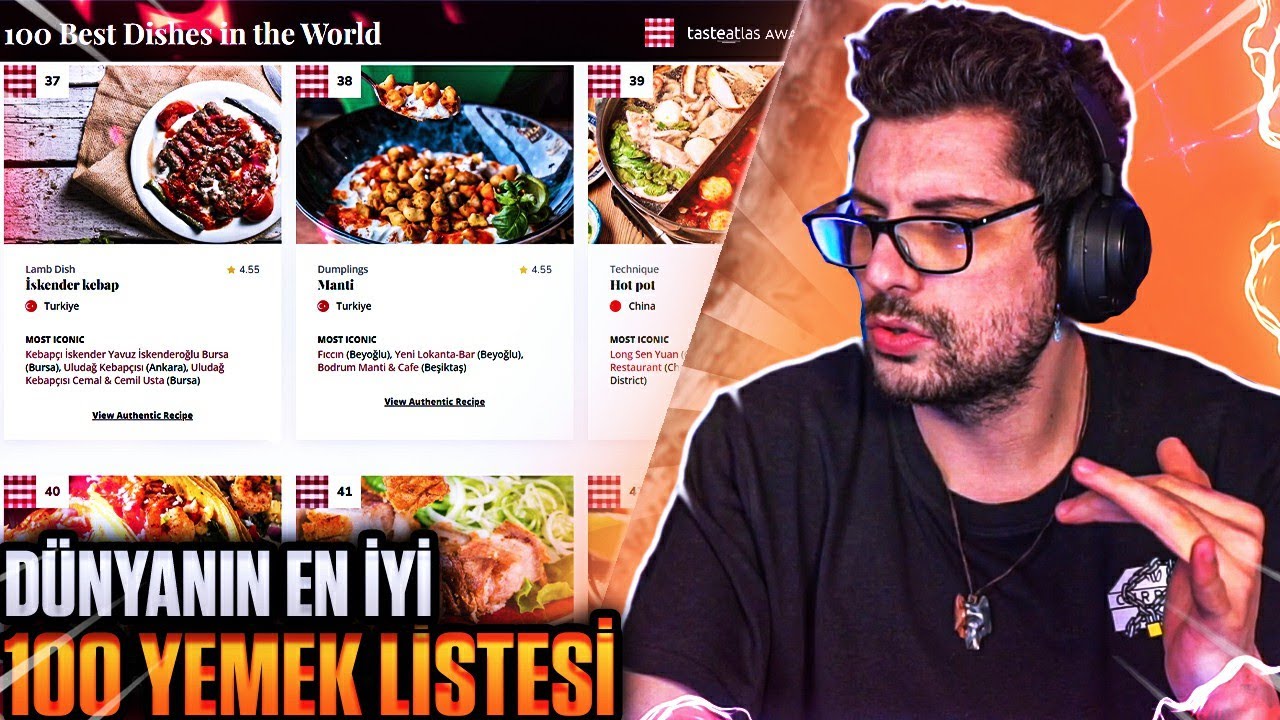 HYPE | DÜNYANIN EN İYİ 100 YEMEK LİSTESİNİ İNCELİYOR!
