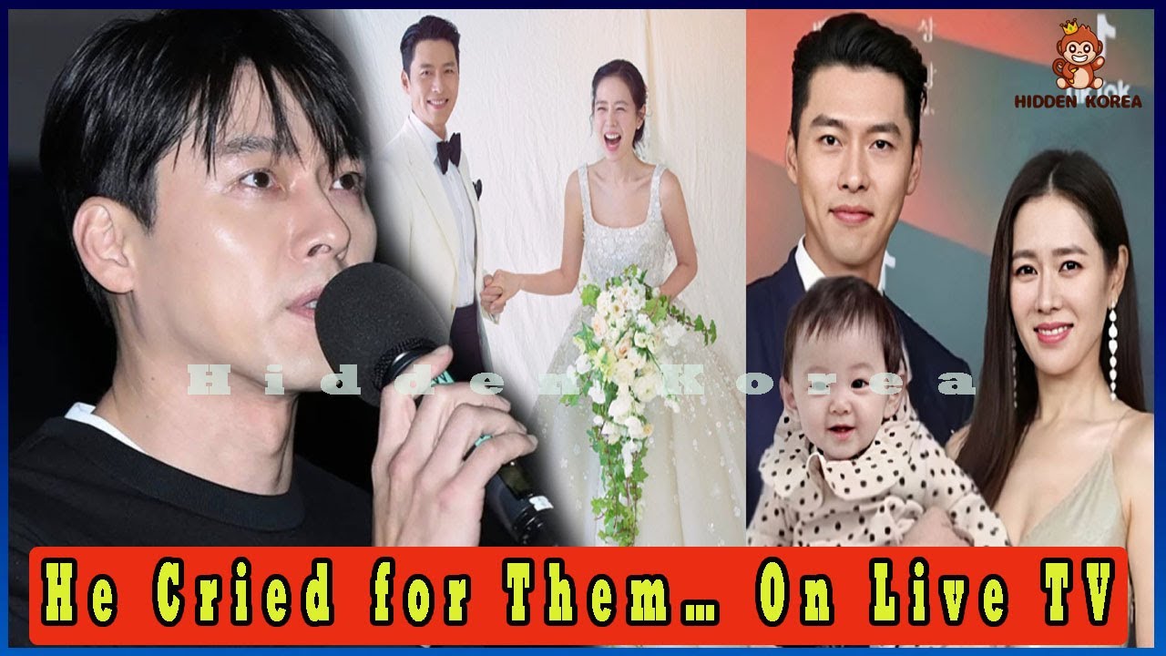 “Hyun Bin Breaks Down on Live TV: ‘Son Ye-jin and Alkong Are My Entire World—Nothing Else Matters’”
