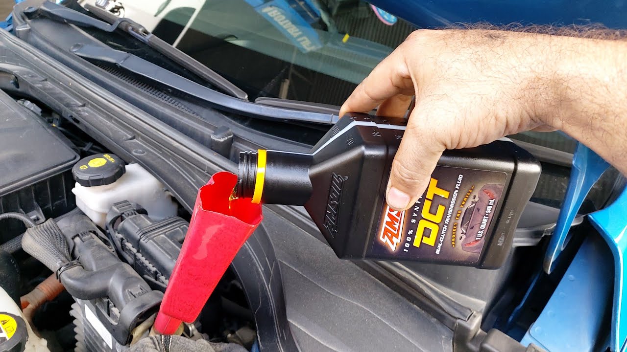 hyundai Ioniq kona and kia niro transmission fluid change