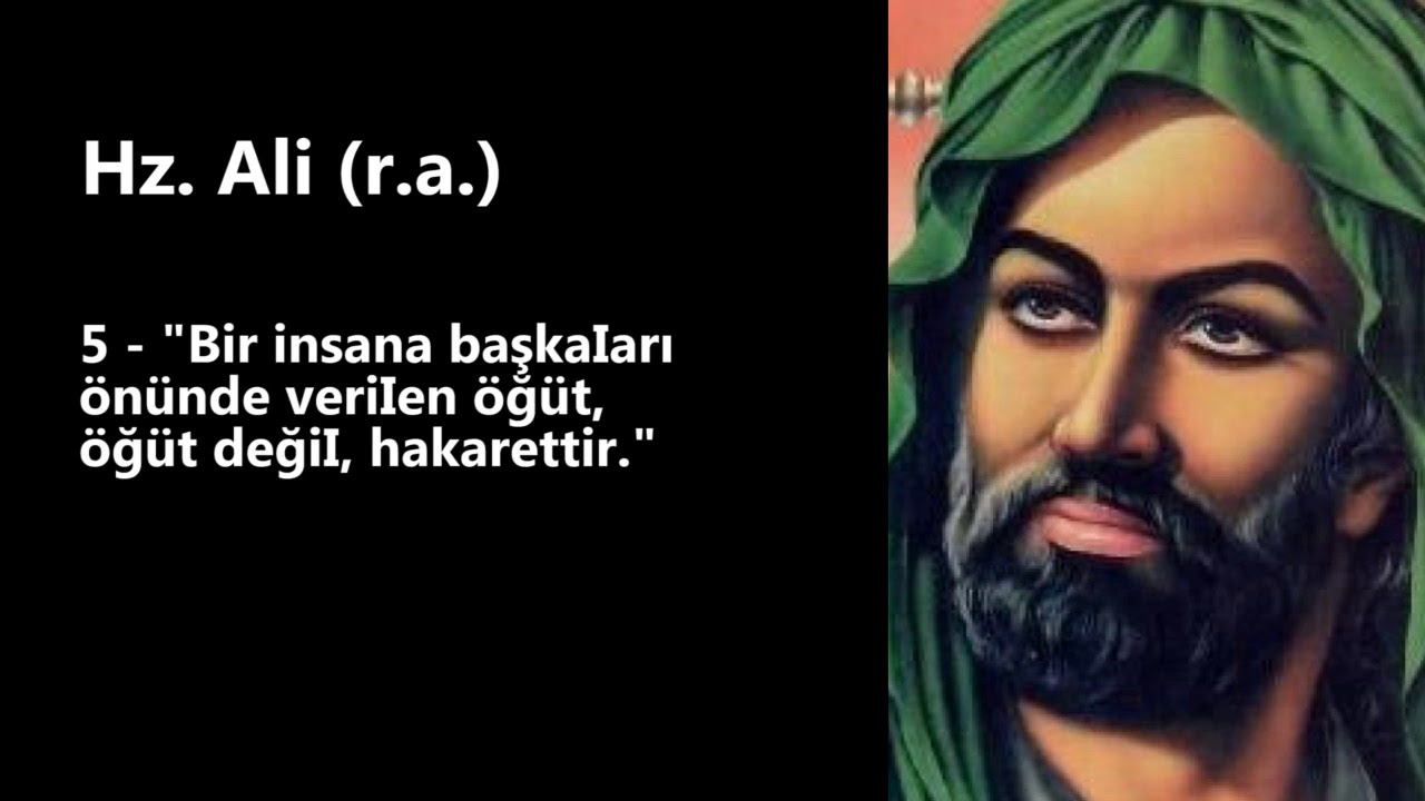 Hz  Ali r a    Tarihe Damga Vuran 15 Sözü