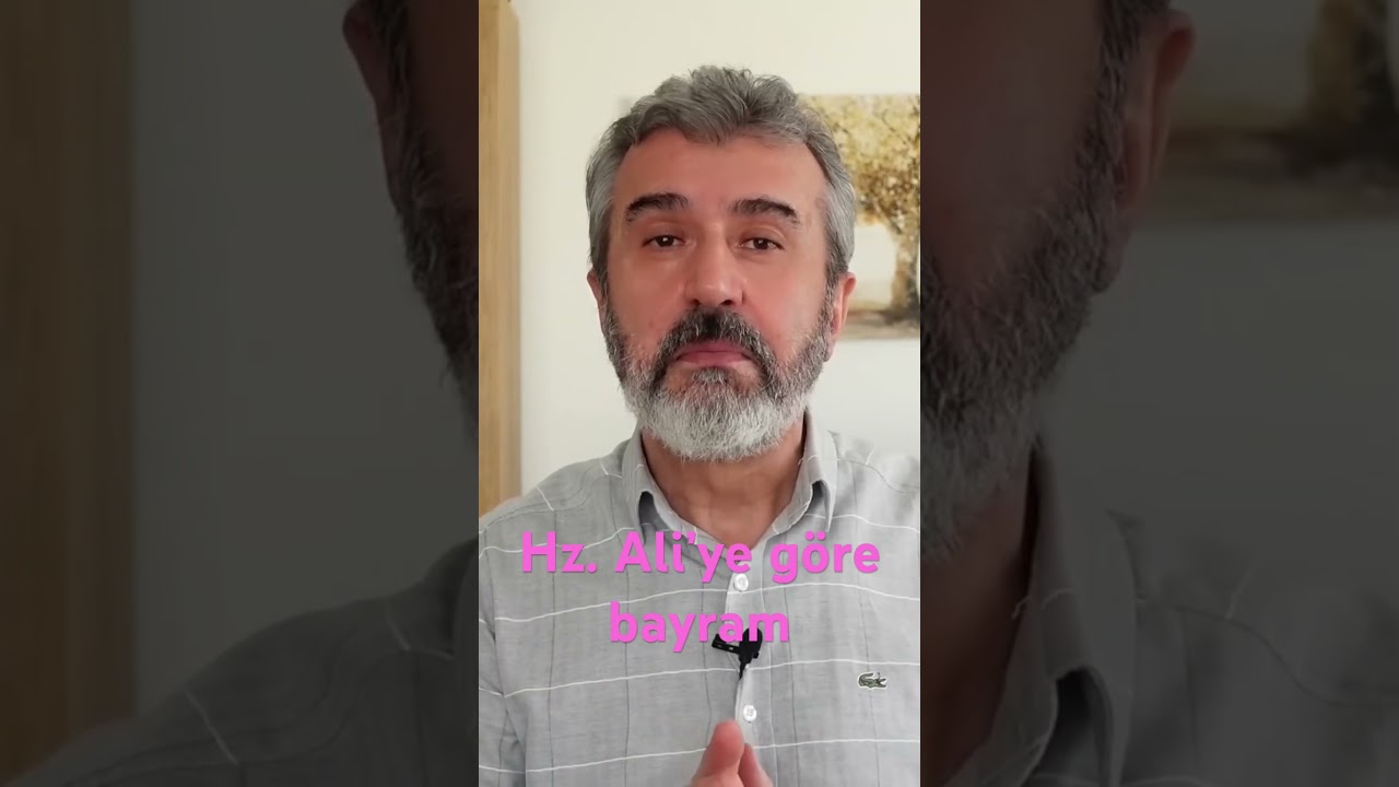 Hz. Ali’ye göre bayram #etikpolitik #ayhantekines #günah #af