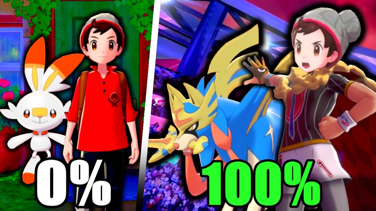 I 100%'d Pokemon Sword and Shield, Here's What Happened