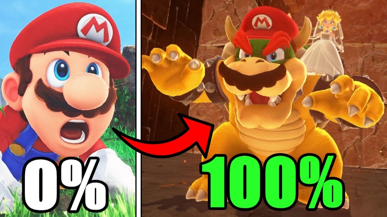 I 100%'d Super Mario Odyssey, Here's What Happened