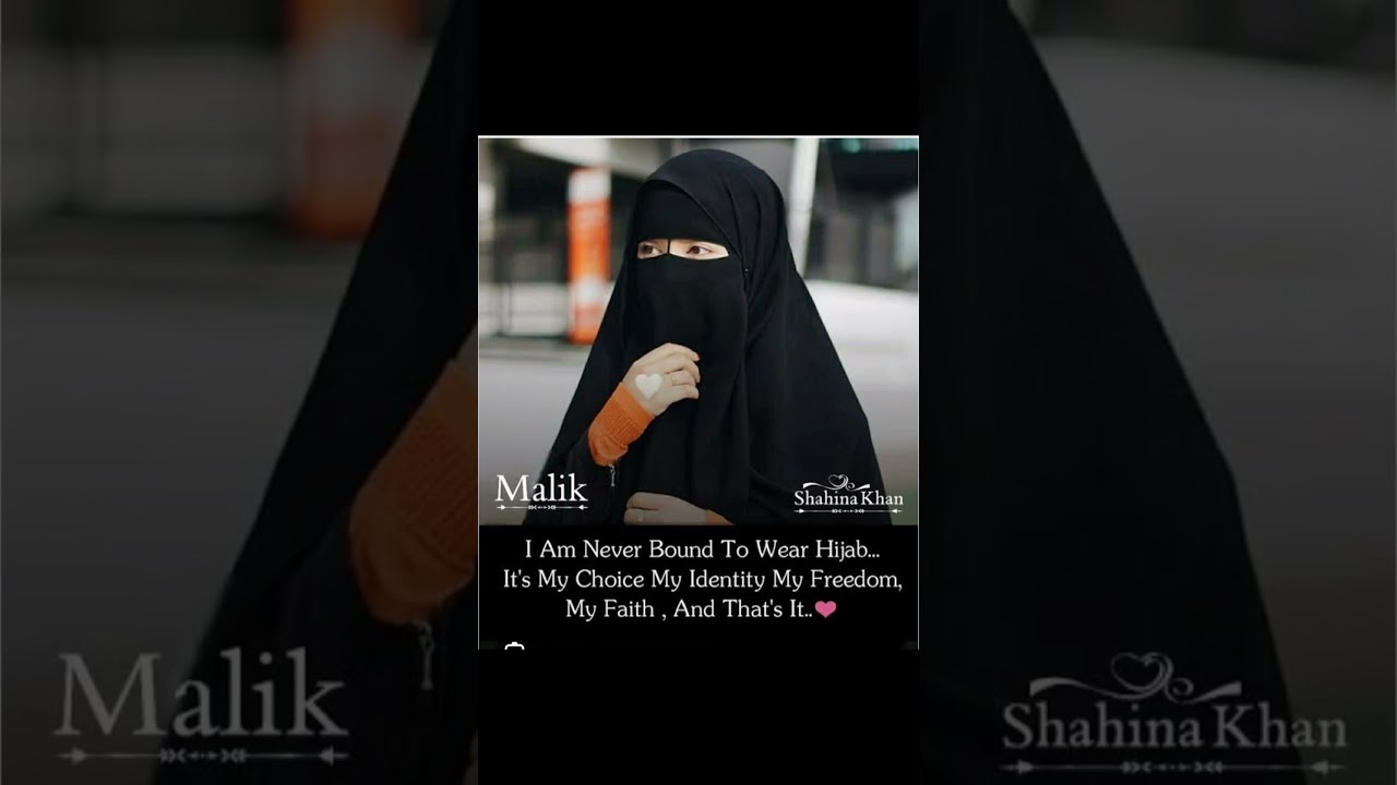 #I am never bound to wear hijab...✨🤍💯 #hijab #hijabehaya #islamicgirl