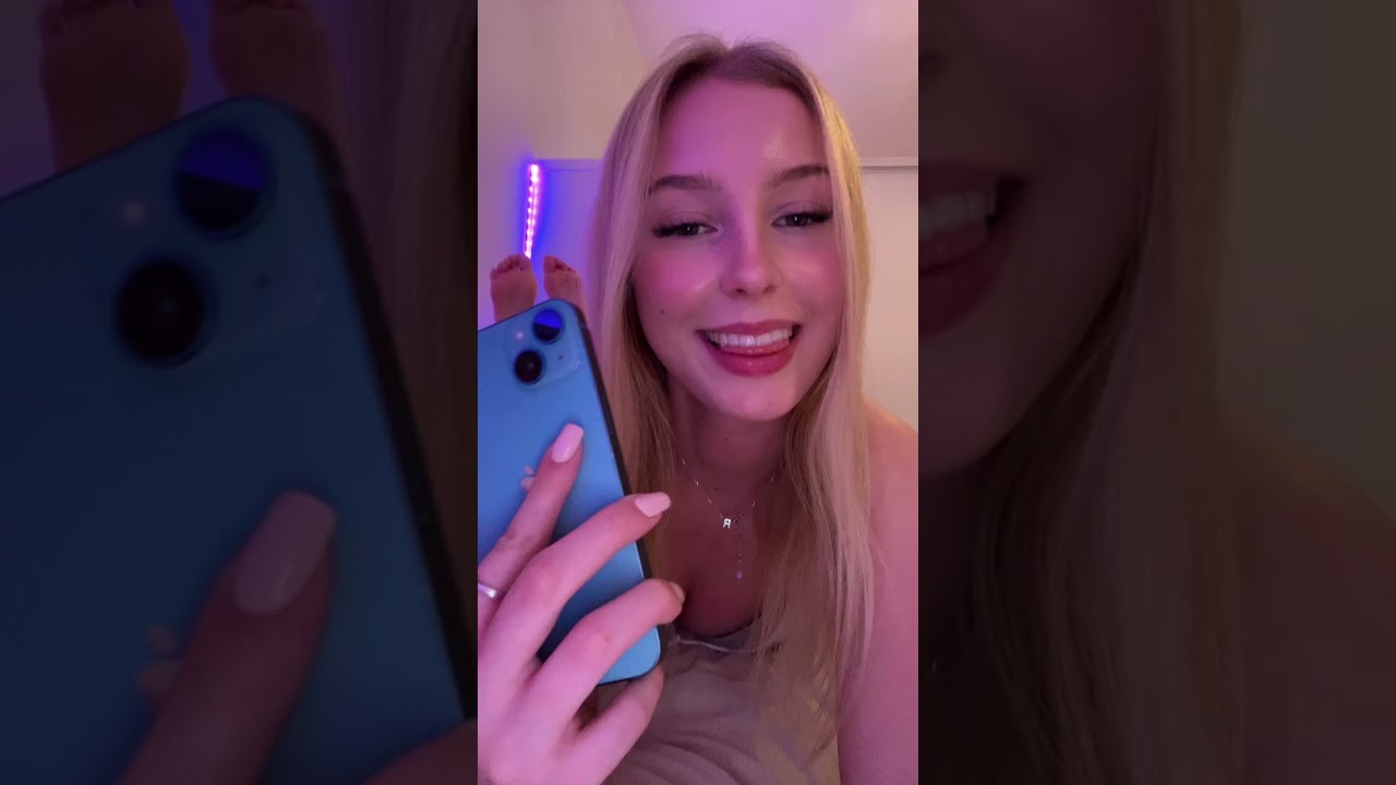 I am passing the phone to someone...  #asmr