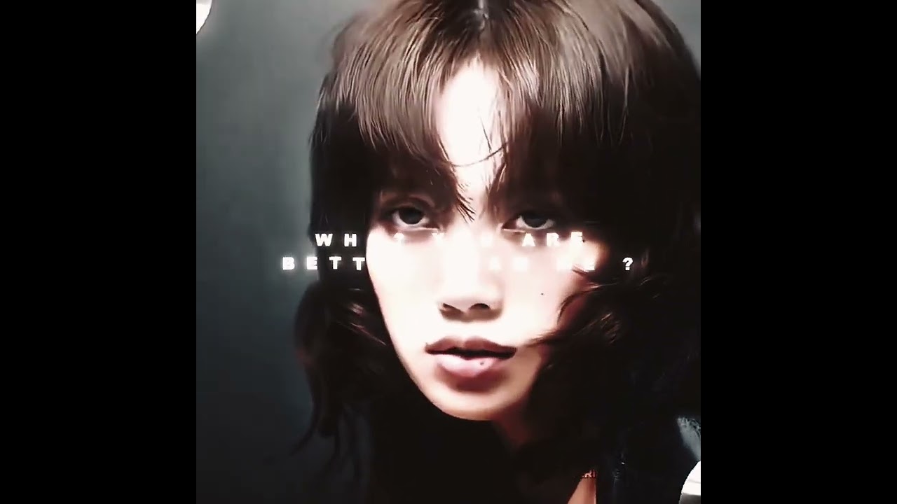 i am the best - lisa edit [ text overlay by @milkgukkie ]