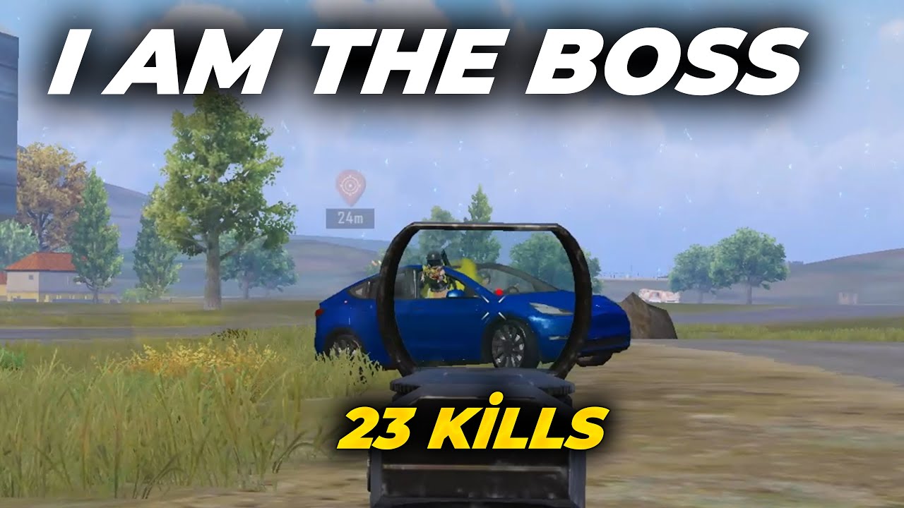 I AM THE BOSS ! 23 KİLLS WİN ! -PUBG Mobile