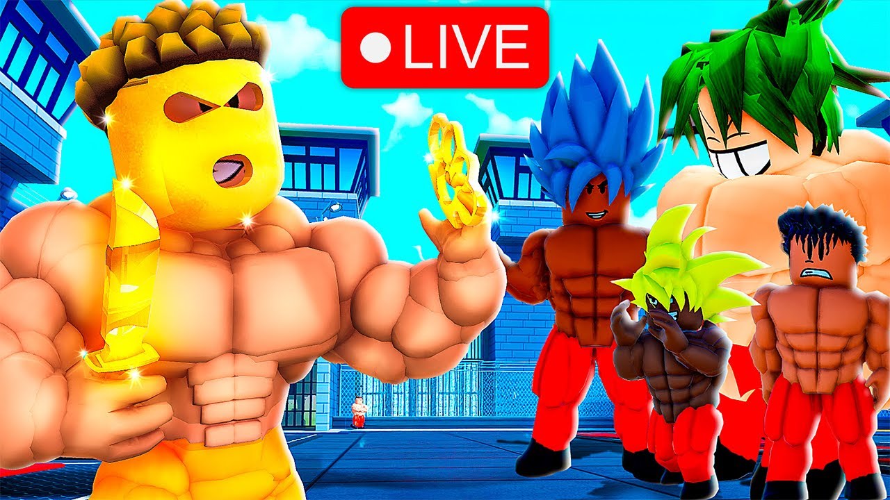 I Become The STRONGEST PRISONER In PRISON PUMP! *LIVE*