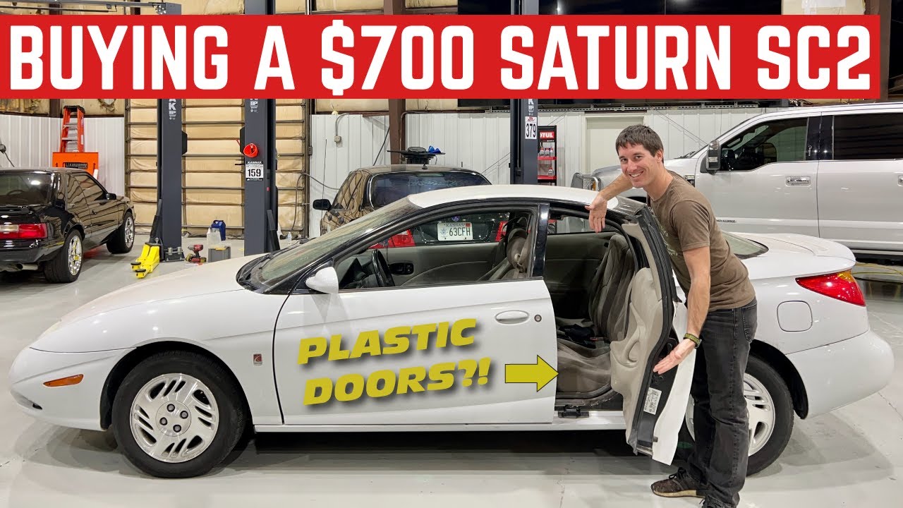 I BOUGHT A $700 Saturn SC2 It's Mostly PLASTIC In The BEST WAY