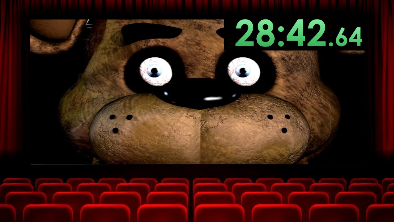 I Bought Every Seat in a Movie Theater To Speedrun FNAF