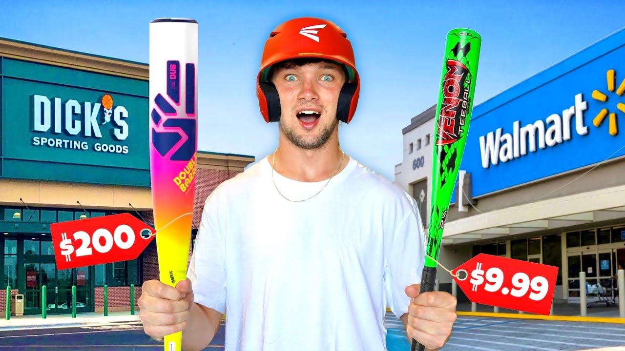 I Bought the Cheapest Baseball Bat from Every Store