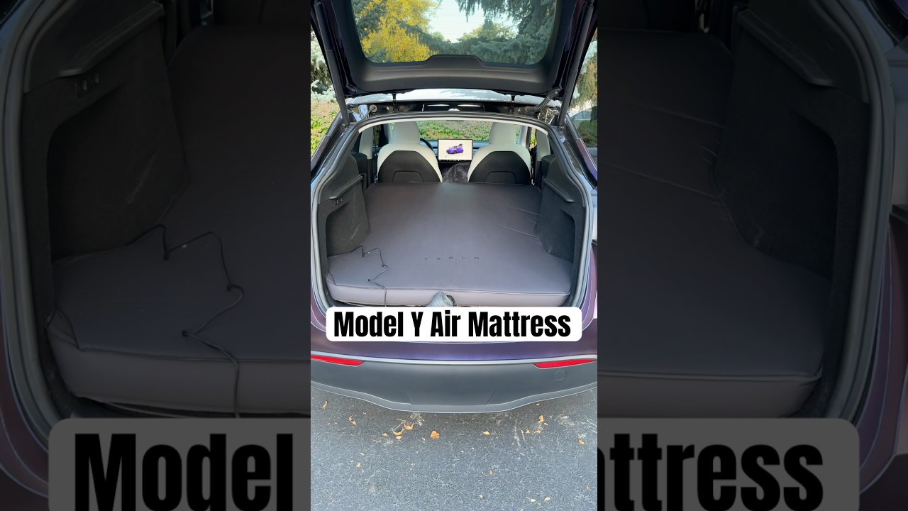 I Bought The Official Model Y Air Mattress 😳😈