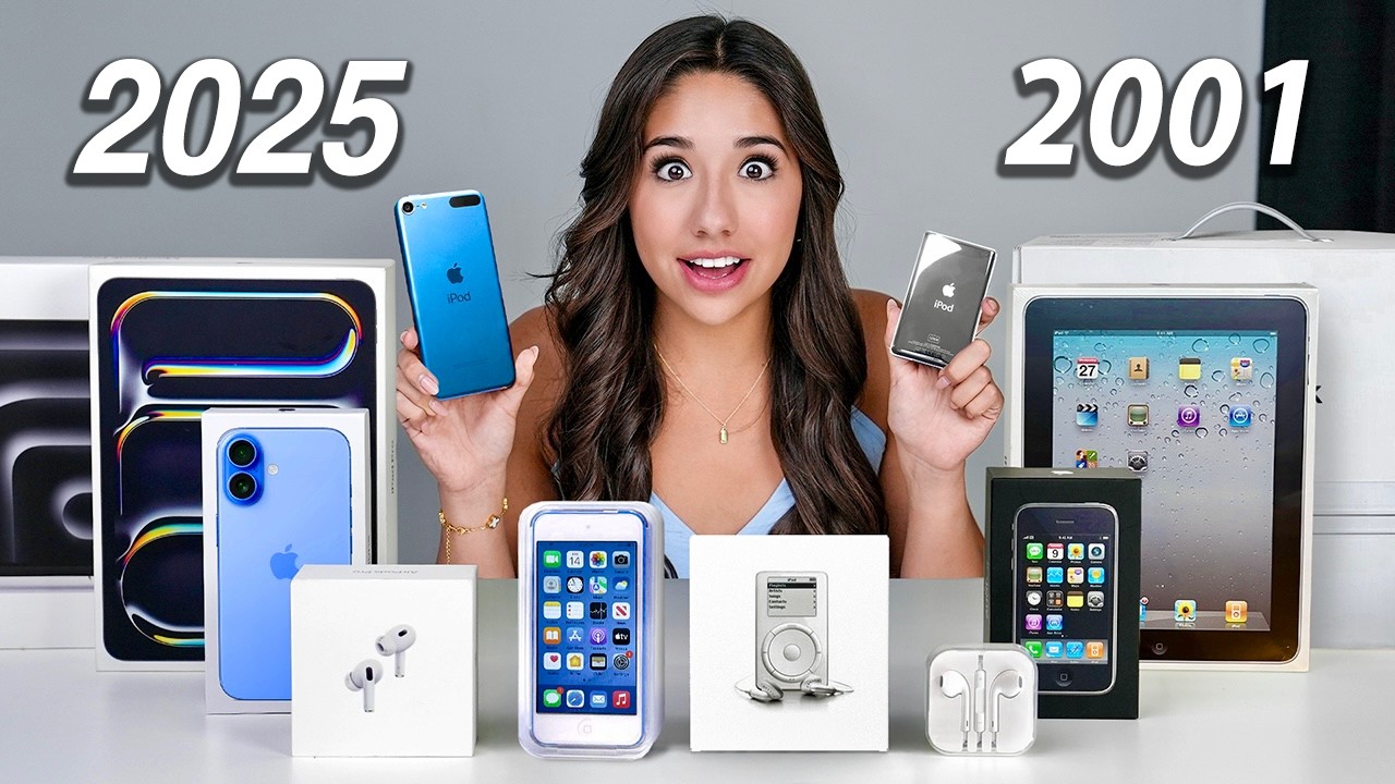 I Bought the OLDEST vs NEWEST Apple Products
