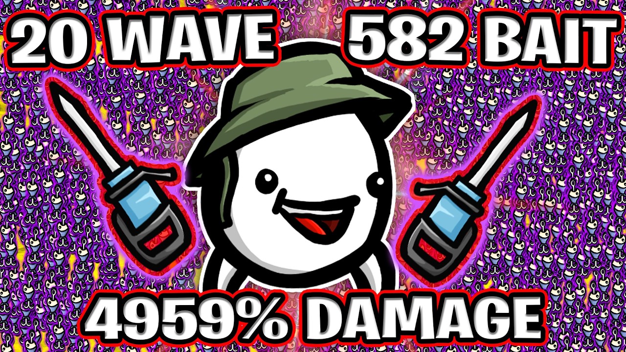 I BROKE the Bait Record for ABSURD Damage | Brotato Abyssal Terrors