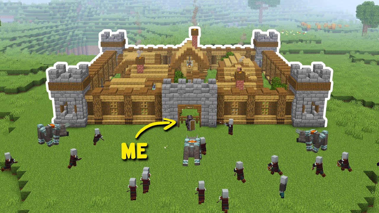 I Built a Raid-Proof Village!