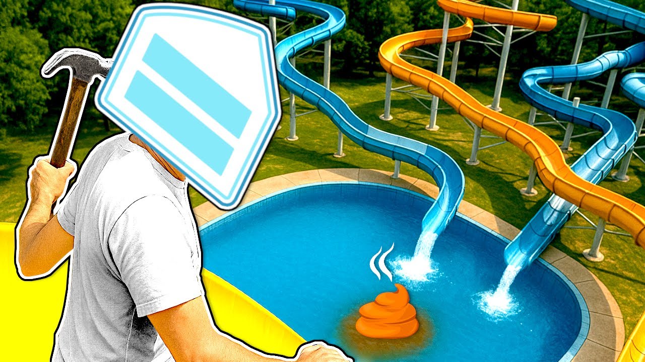 I Built a WATERPARK and It was a DISASTER!