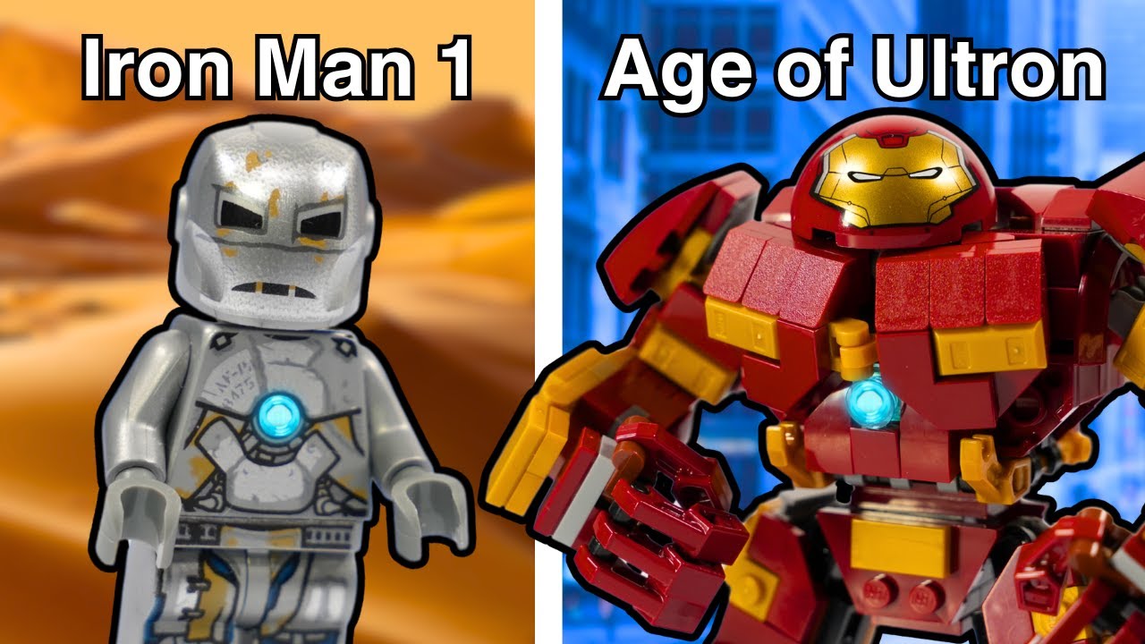 I Built Every Iron Man Movie In Lego