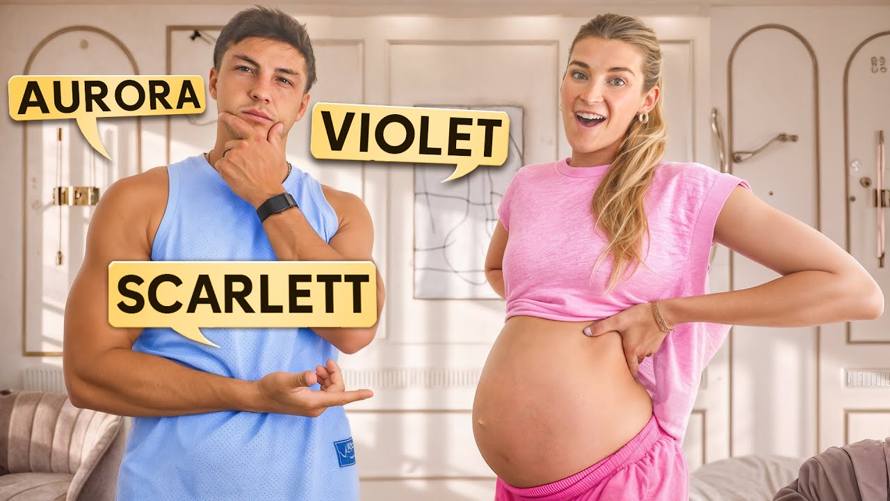 I Called the Bump Baby Girl Names Until WE PICKED THE NAME..