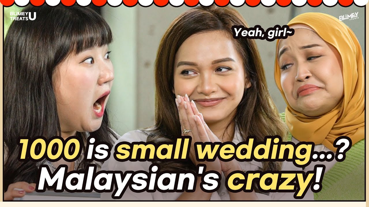 I can smell Nasi Minyak....🧐The GIRLS wedding talk with Azira & Sara! | Blimey Treats U