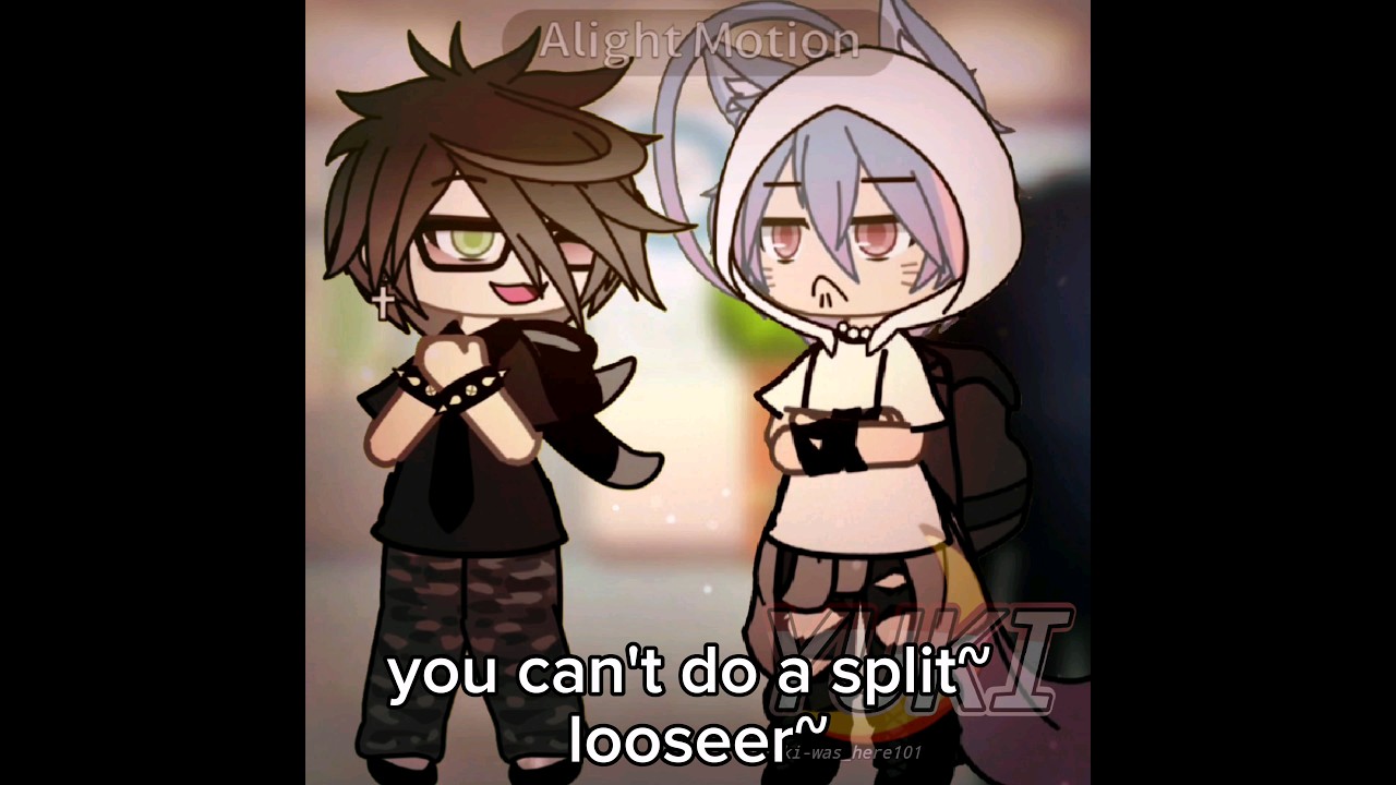 I can't do a split#gacha #thesehashtags #gachalife #gachaclub #gachameme #hi #memes #gachaedit #edit