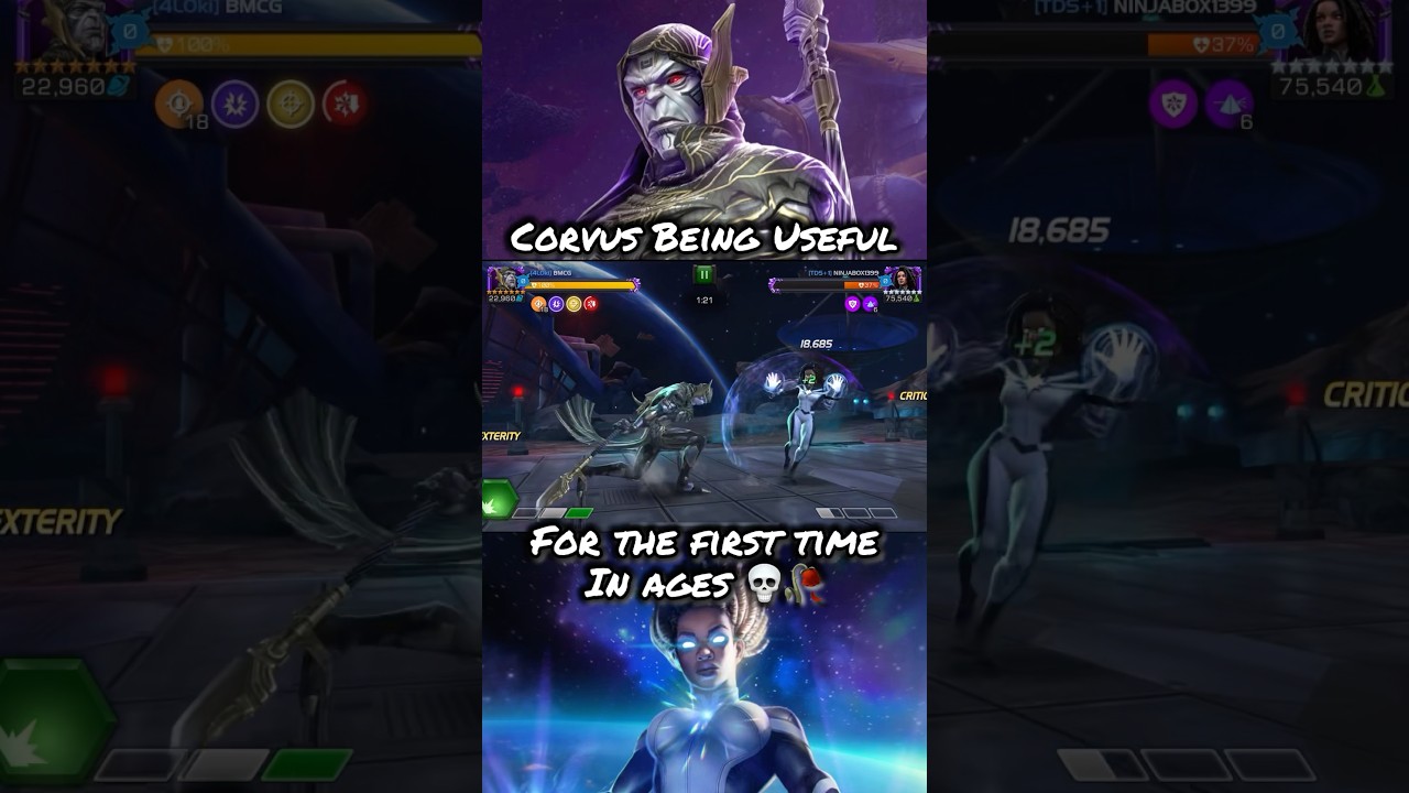 I Can’t Remember The Last Time I Used Corvus #marvelcontestofchampions #mcoc #battlegrounds