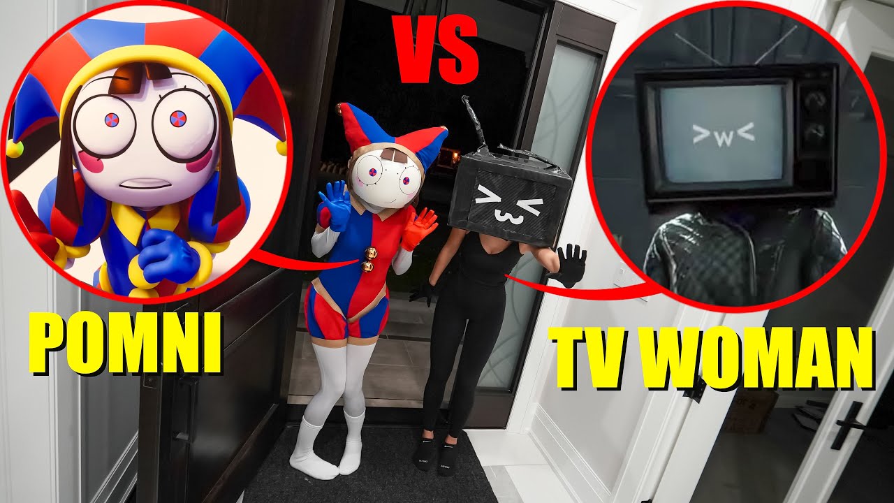 I CAUGHT TV WOMAN VS POMNI IN REAL LIFE! (DIGITAL CIRCUS VS SKIBIDI TOILET FULL MOVIE)