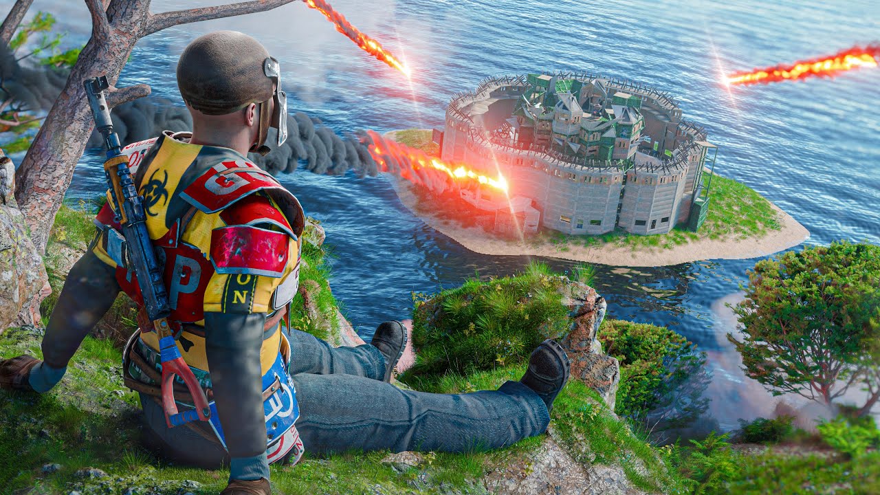 I Claimed the PERFECT ISLAND among HUGE 30+ CLANS in Rust ft. Gorliac