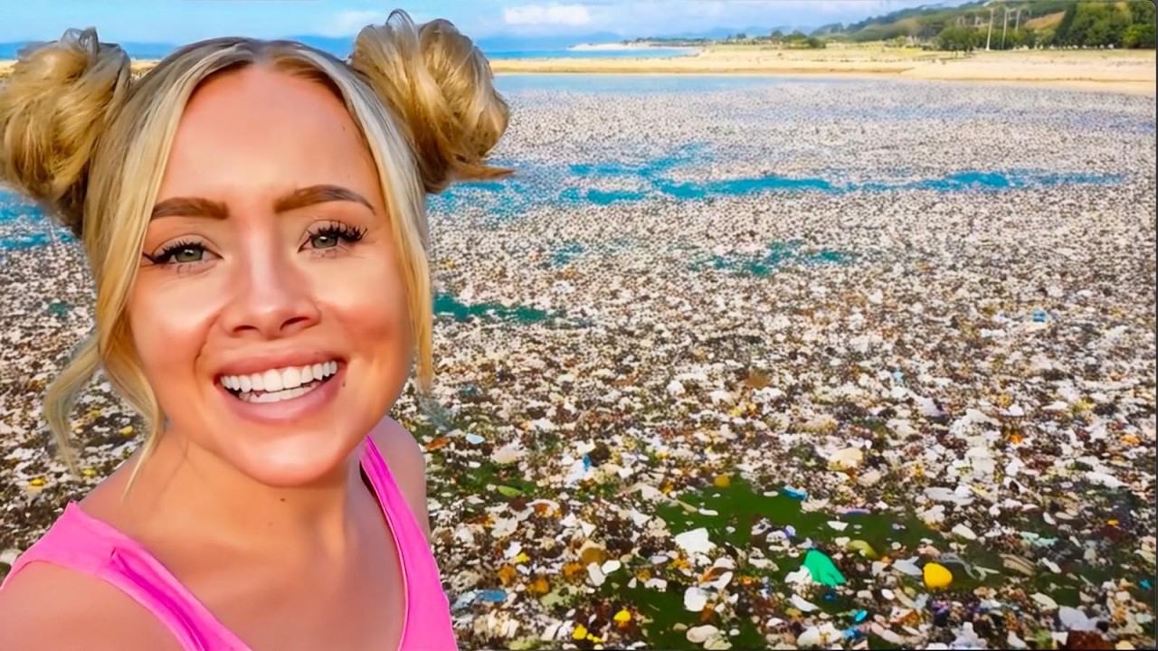 I Cleaned The DIRTIEST Beach For Free!