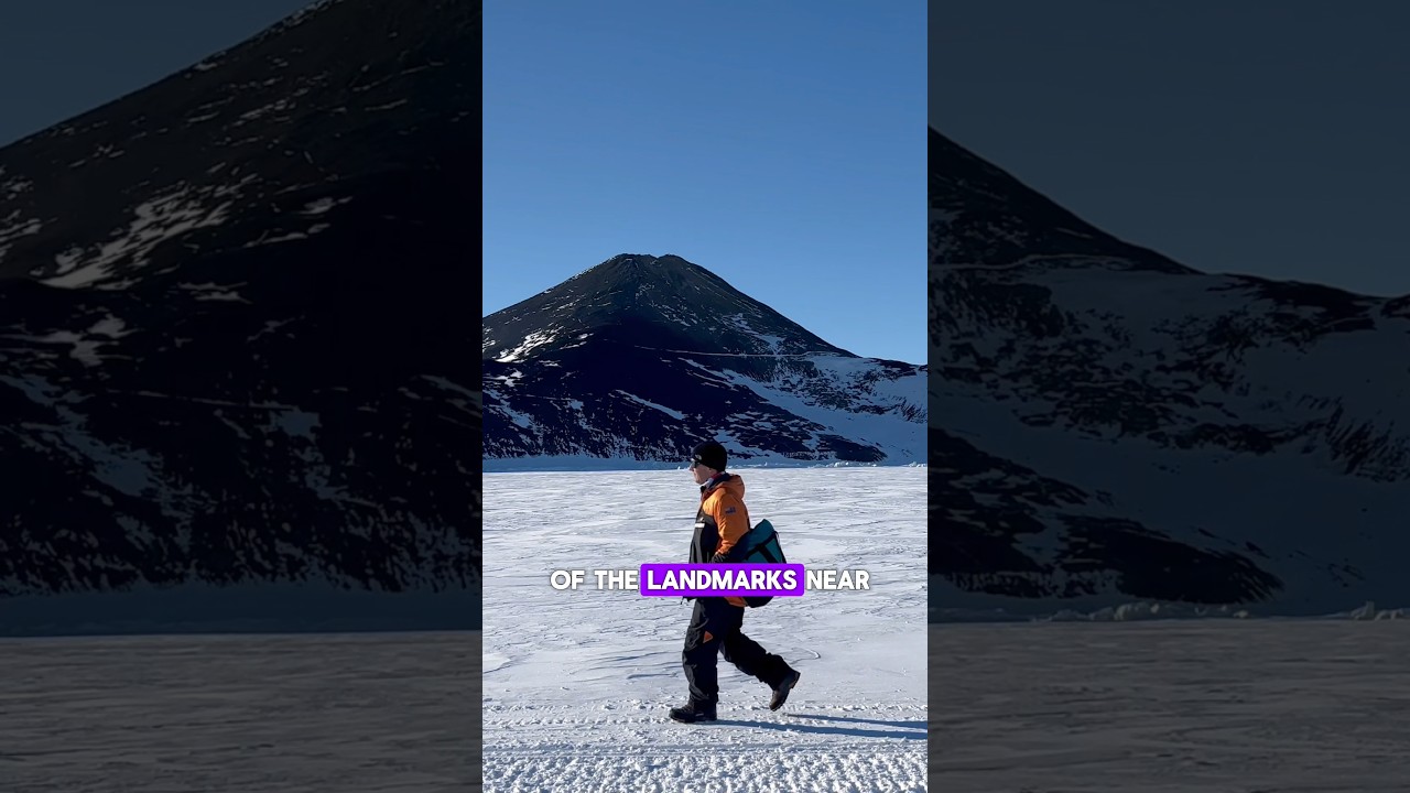 I climbed a hill in Antarctica