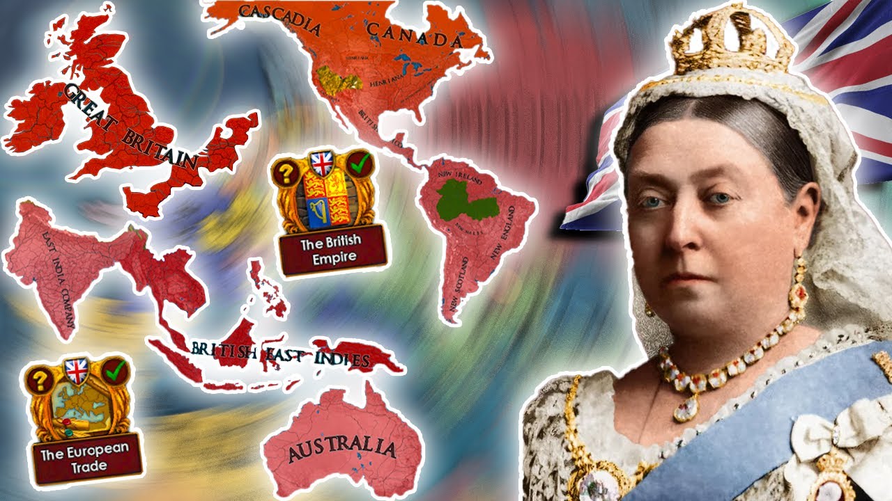 I Conquered HALF THE WORLD As GREAT BRITAIN In EU4