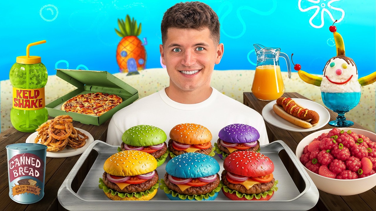 I Cooked Every Food From SpongeBob