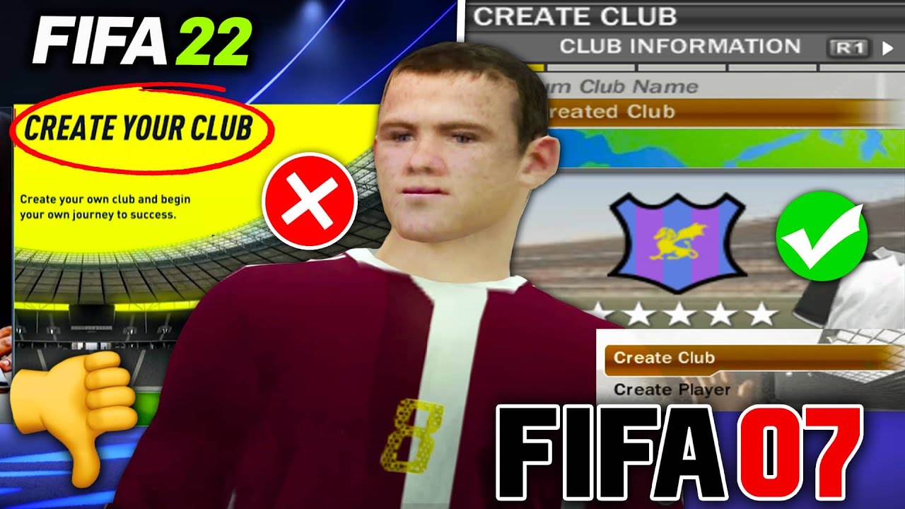I CREATED a CLUB on FIFA 07 and it was better than FC 25 Career Mode…(RETRO FIFA)