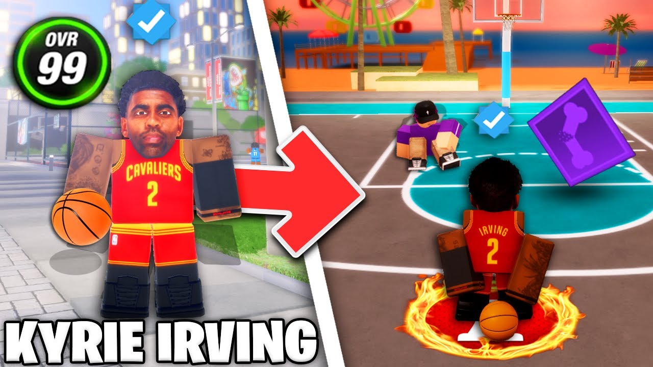 I Created PRIME Kyrie Irving in Roblox Basketball... | Roblox Highschool Hoops