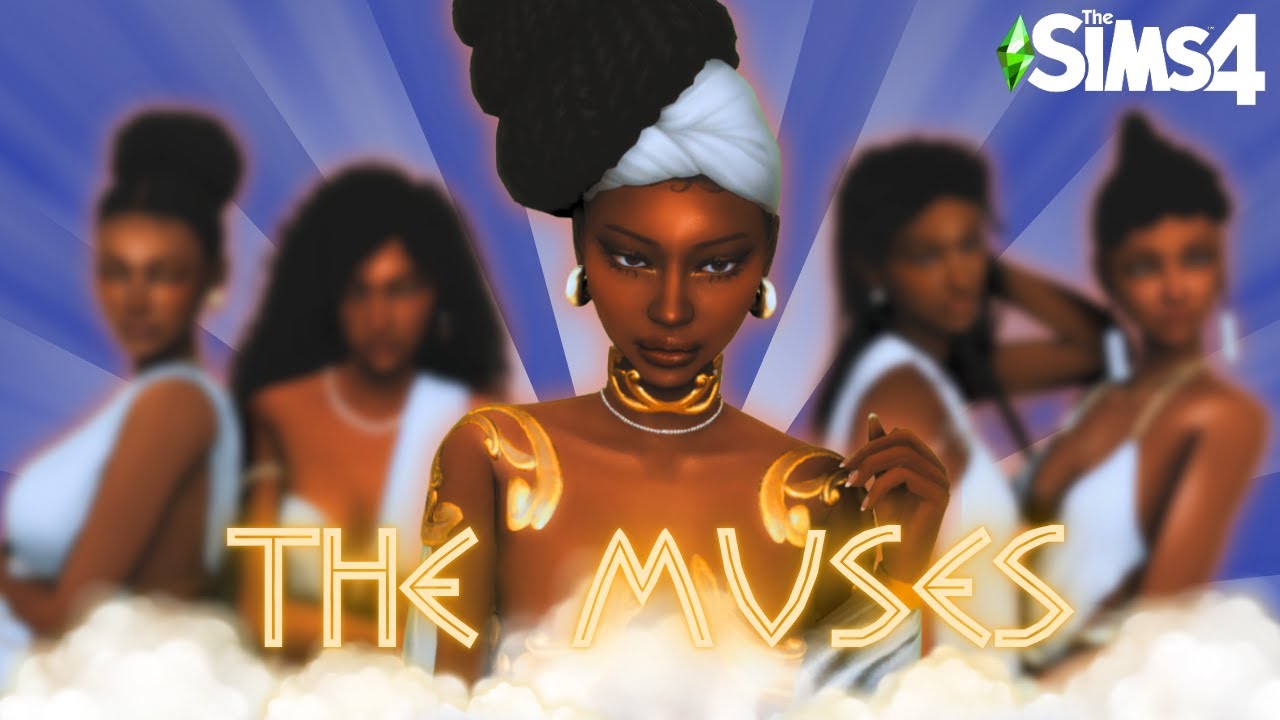 I created The Muses from Hercules /  Sims 4 CAS