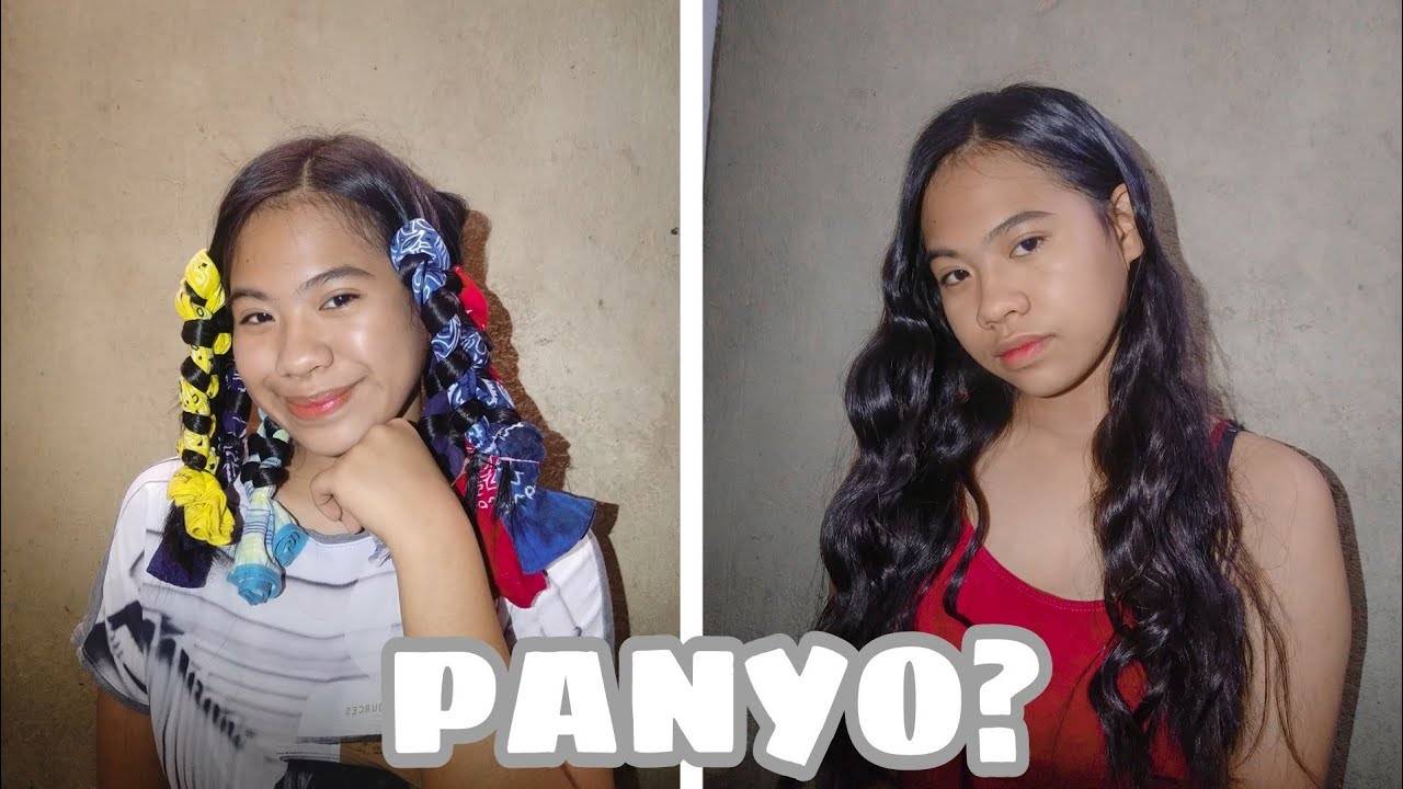 I CURL MY HAIR USING HANDKERCHIEFS | France Zafrina