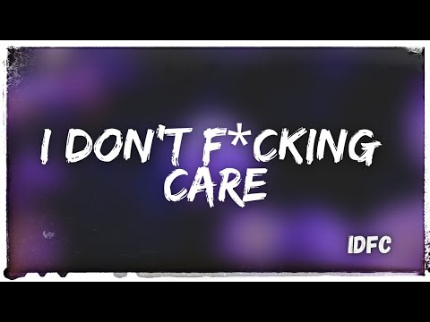 I Don't F*cking Care (idfc)Blackbear [S l o w e d Tiktok Vers.] Full Mix 🔊 Bass Boosted (Audio Edit)
