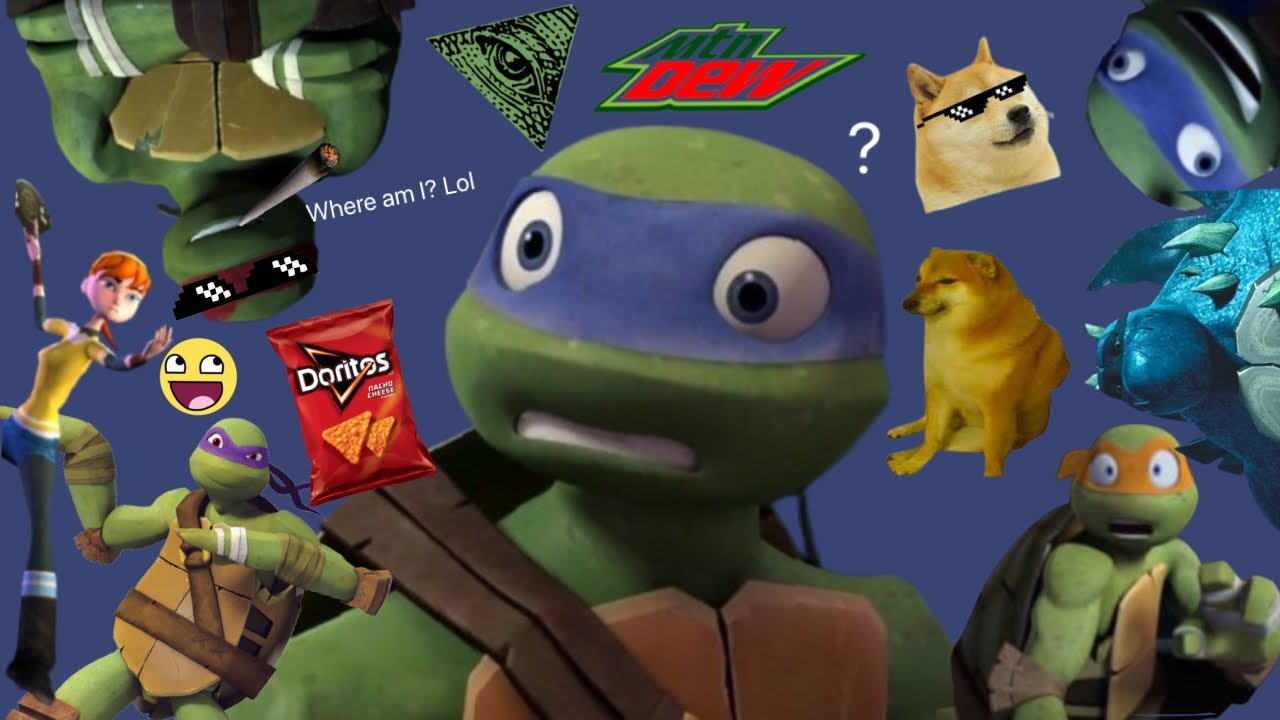 I edited tmnt 2012 episodes bc I was so bored.