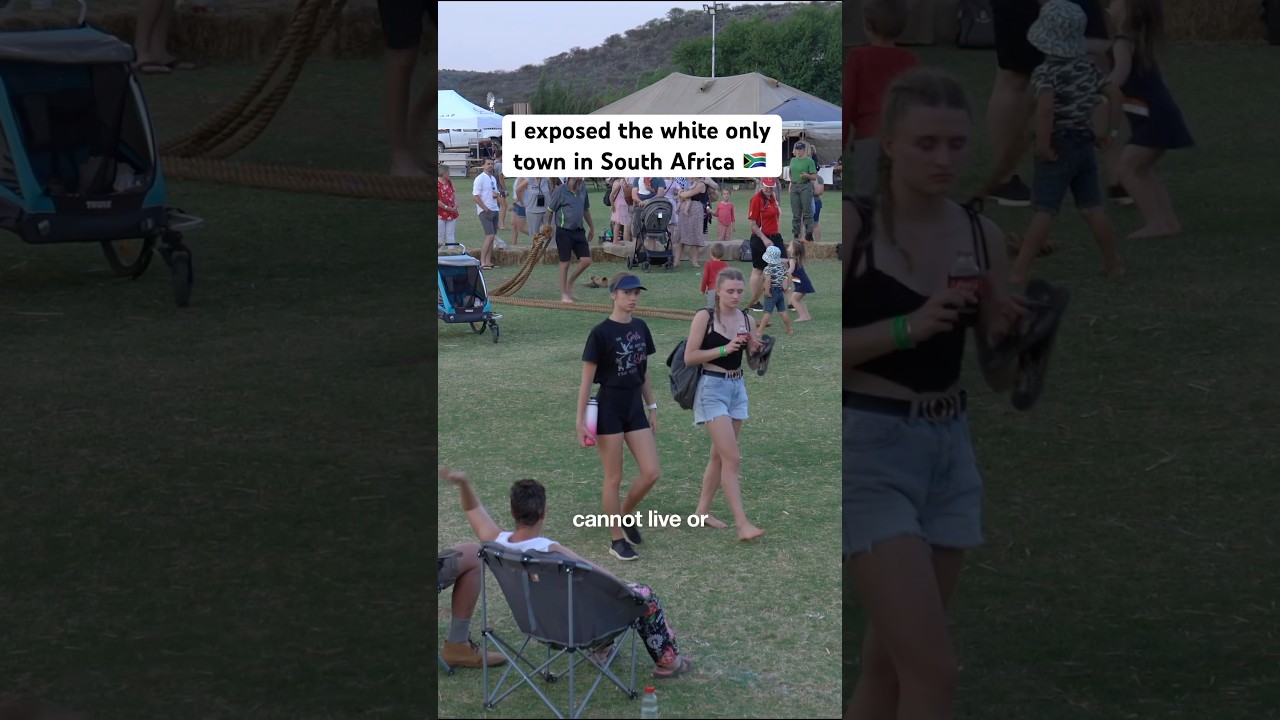 I exposed the white only town in South Africa 🇿🇦