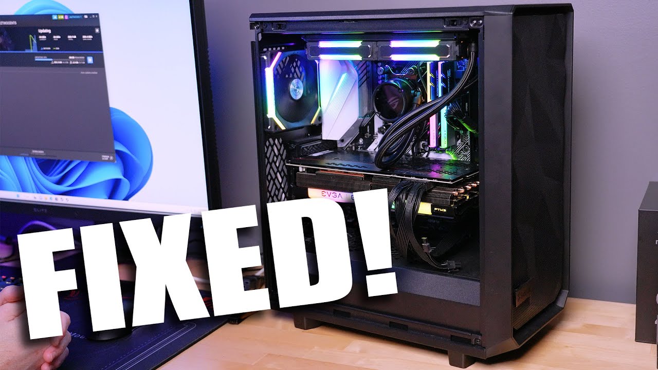 I finally fixed the possessed PC! Here's what went wrong...