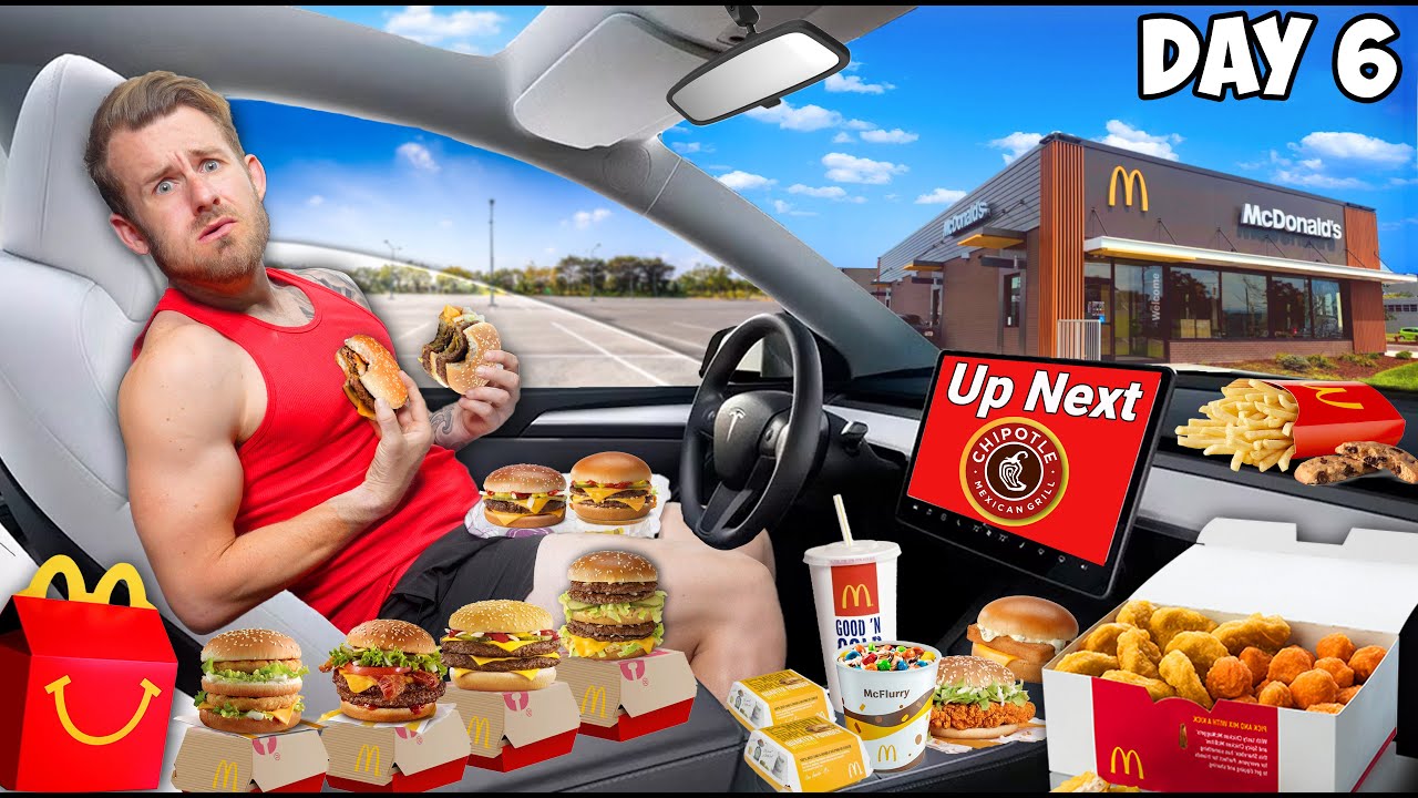 I Finished The ENTIRE Menu Everywhere My Tesla Took Me for a Week