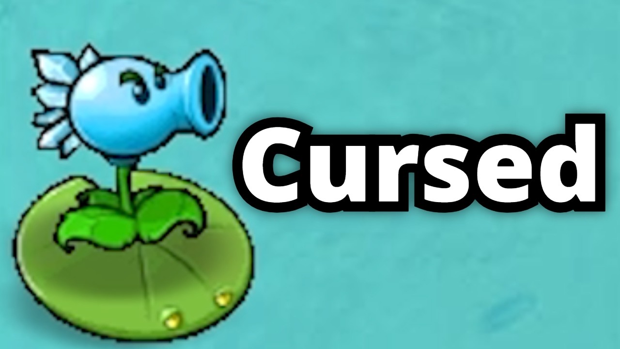 I found a Cursed Version of Plants vs Zombies