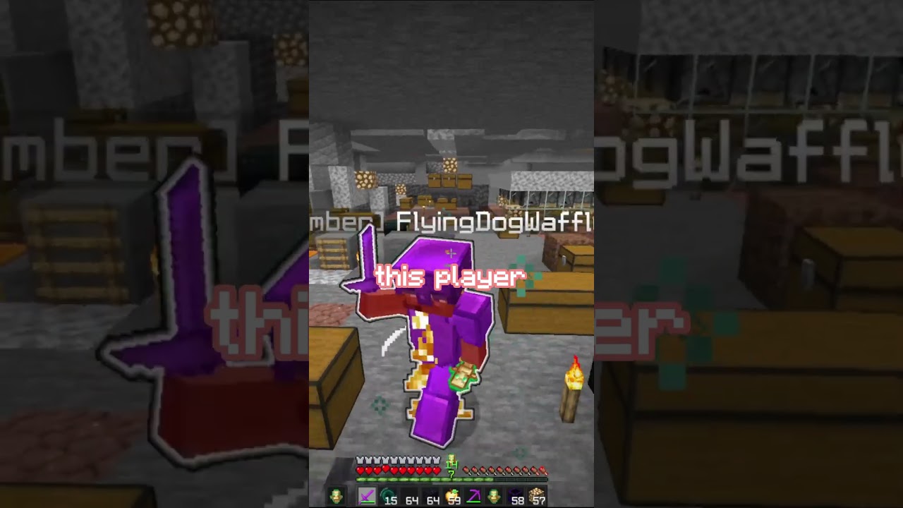I found a hidden base in Minecraft!