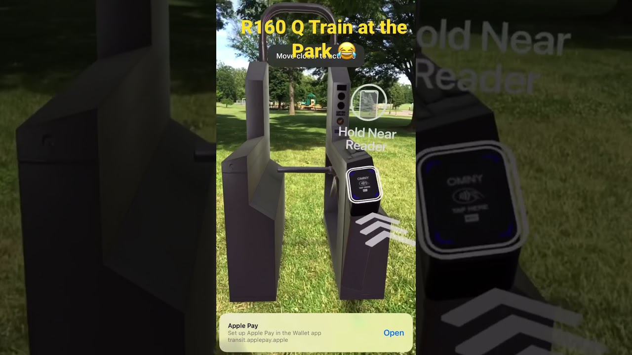 I found a R160 (Q) Train at my Park!