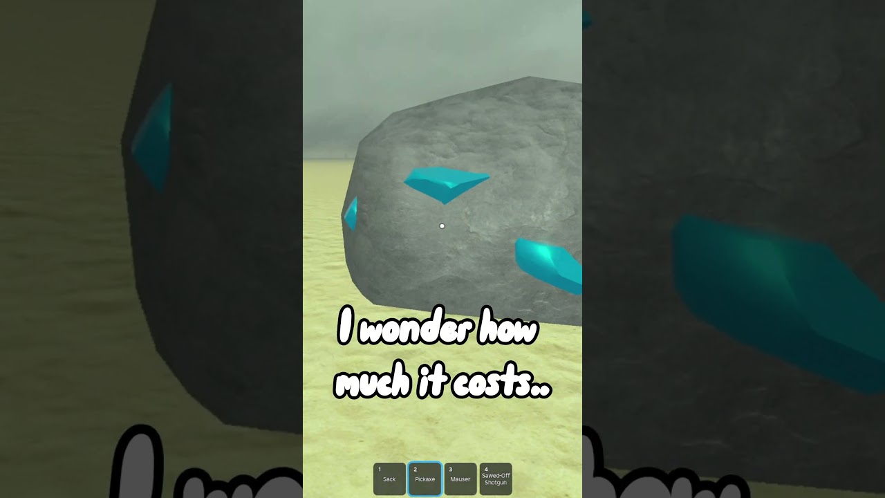 I FOUND DIAMOND ORE IN DEAD RAILS (GONE WRONG) #roblox #deadrails